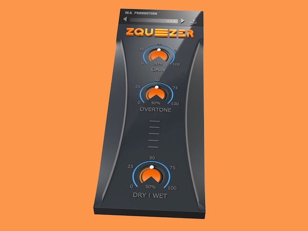 W. A. Production「Zqueezer」倍音を自在に再構築し、シンセやボーカルに新しいキャラクターを与えるエフェクト｜DTMプラグインセール