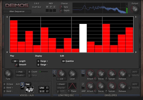 Tom Trnk「Deimos」2オシレーターと高度なモジュレーションを搭載しながら直感的に扱える、高音質重視のシンセサイザー|DTMプラグインセール