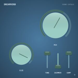 Sound Capsule「DreamVerb」アンビエントにも最適！瞬時に空間と雰囲気を作れるコンパクト設計リバーブ｜DTMプラグインセール