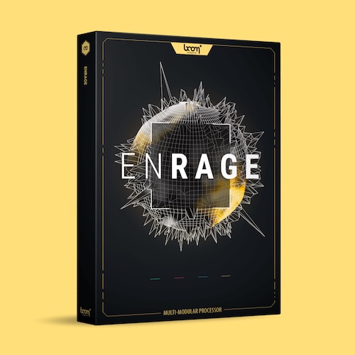 BOOM「ENRAGE」50種類以上のデバイスと12のモジュレーションを搭載！音を自在に再構築できるモジュラー型マルチエフェクト｜DTMプラグインセール