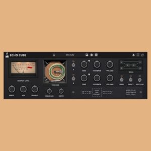 AudioThing「Echo Cube」空気の伝播で遅延を作る“Cooper Time Cube”発想をデュアルA/Bで再現し、倍音フィルタ感と位相キャラで幅と存在感を足すアコースティック・ディレイ｜DTMプラグインセール