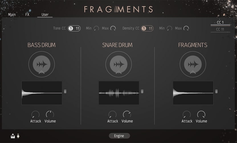 Sonuscore「Fragments - Modern Percussion」木材・金属・機械音・身体音まで網羅したオーガニック素材ライブラリ！Density機能とToneコントロールでミニマルから混沌まで自在に操る次世代パーカッションエンジン｜DTMプラグインセール