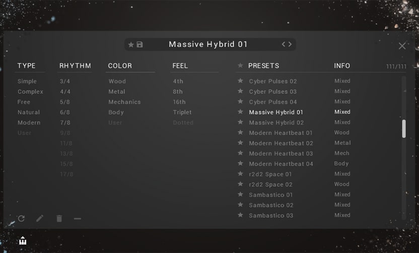 Sonuscore「Fragments - Modern Percussion」木材・金属・機械音・身体音まで網羅したオーガニック素材ライブラリ！Density機能とToneコントロールでミニマルから混沌まで自在に操る次世代パーカッションエンジン｜DTMプラグインセール