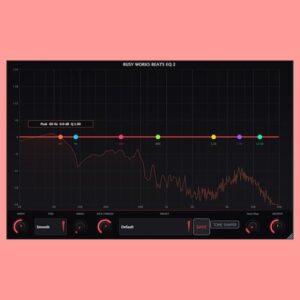 Busy Works Beats「EQ 2」ビートに埋もれた音を前に出す！直感操作でミックスが変わるEQプラグイン｜DTMプラグインセール