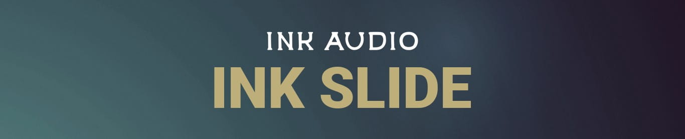 Ink Audio「Ink Slide」打ち込みでも自然な“にじみ”を再現、21のキー追従フレーズと8種アーティキュレーションで空気を変えるスライドギター音源｜DTMプラグインセール
