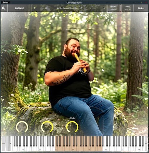 Fuimadane「Nordic Forest Recorder」北欧の森を思わせる温かな響きと、自然なレガート表現が魅力のDecent Sampler用リコーダー音源｜DTMプラグインセール