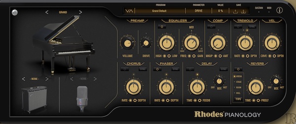 Rhodes「Pianology」アメリカン・コンサートグランド／日本のアコースティック・アップライト／日本のヴィンテージ・エレクトリックグランド——“滅多に弾けない3台”を指先に呼ぶピアノ音源｜DTMプラグインセール