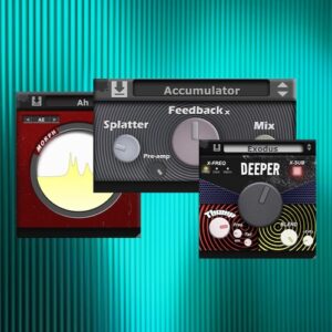 Gooey Audio「The Deep Talk & Control Bundle」キックが軽い、ベースが埋もれる、リードが無機質、そんな悩みをまとめて解決！低域の芯を太くし、シンセに人間的なニュアンスを宿し、空間で世界観を完成させる。重さ・動き・奥行きを一度に強化できる実践派プラグインバンドル｜DTMプラグインセール