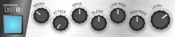 yimrakhee「DISTB」歪ませる前から音を作り込むという発想！アタックを残しながら倍音で唸らせる、モダンメタル対応ベースディストーション｜DTMプラグインセール