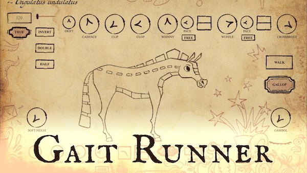 Symphagos「Gait Runner」四足歩様コンセプトでループに有機的な揺らぎを与える！WalkとGallopの2モードで音を“走らせる”新発想リズムエフェクト｜DTMプラグインセール