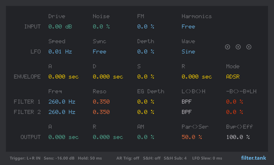 Sender Spike「filter.tank」ハードウェアに着想を得ながら、単なるエミュレーションに終わらない！思想を受け継ぎ拡張したフィルタープラグイン｜DTMプラグインセール