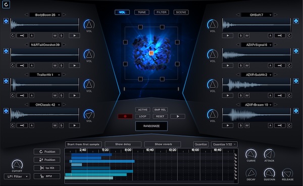 Keepforest 「AizerX - Trailer SFX Designer Toolkit」ハリウッド級SFXを最短で！ランダム生成を起点に、ほしい方向へ追い込める“デザイン型”シネマライブラリ｜DTMプラグインセール