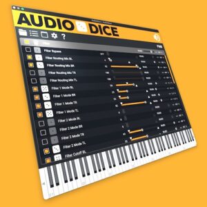 Sound Development「AudioDice」プラグインのパラメータを自在にランダマイズし、偶然をコントロールして新しいサウンドを生み出すクリエイティブVSTホスト｜DTMプラグインセール