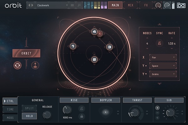 UVI「Orbit」7レイヤー・タイムラインで“ライズ／インパクト／テクスチャ”を精密に設計し、トレーラー級の上昇感と衝撃を自由に作るシネマティック・サウンドデザイン音源｜DTMプラグインセール