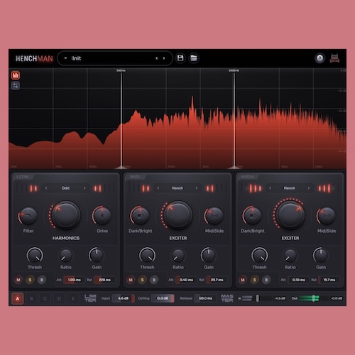Rankin Audio「Henchman」キックも808も“重くて前に出る”に！低域専用サチュで小さいスピーカーでも残る重量感を作り、最後はリミッターで崩さず押し込むマルチバンドFX｜DTMプラグインセール