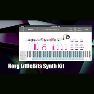 Necatuss「Korg Little Bits Synth Kit」揺らぐオシレーターとレイヤー可能な4パッチで作る個性派サウンド！ローファイやアンビエントに映える揺らぎ系シンセ音源｜DTMプラグインセール