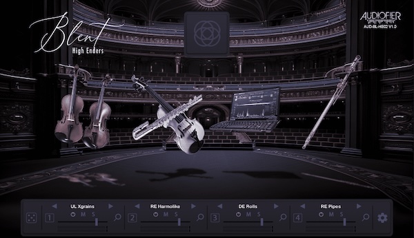 Audiofier「Blent 2」EQでは作れない自然なきらめきと空気感を実現！トップエンドを音楽的に補強できる高域専用レイヤー音源｜DTMプラグインセール