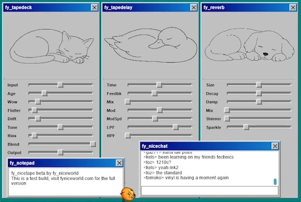fy_niceworld「fy_nicetape beta / fy_niceslice beta」テープデッキ・ディレイ・リバーブを一体化したfy_nicetapeと、素材を刻んで並べ替えるfy_niceslice｜DTMプラグインセール