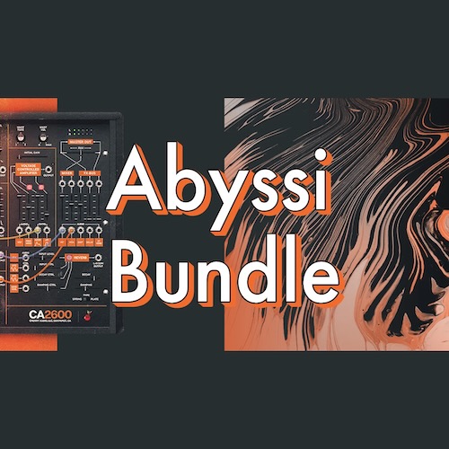 OCTO8R「CA2600 Bundle」Cherry Audio CA2600を異世界サウンドへ拡張するAbyssiシリーズ全348プリセット収録！ダークアンビエントやインダストリアルに最適な大規模サウンド拡張パック｜DTMプラグインセール