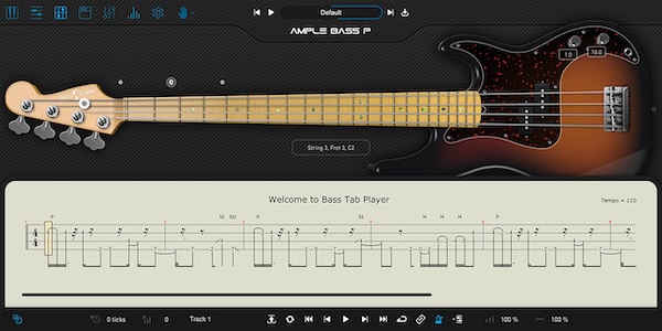 Ample Sound「Ample Bass P」Fender Precision Bassの“パンチある定番低音”を13奏法＋高度レガートでリアル再現し、Riffer 4＆AMP/FX内蔵で完結するバーチャルベース音源｜DTMプラグインセール