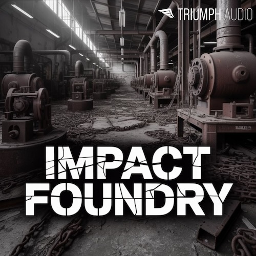 Triumph Audio「Impact Foundry」金属・日用品・水まで楽器化！リアルな質量感を武器にする、生録音の衝撃音を徹底的に鍛え上げたシネマティック音源｜DTMプラグインセール
