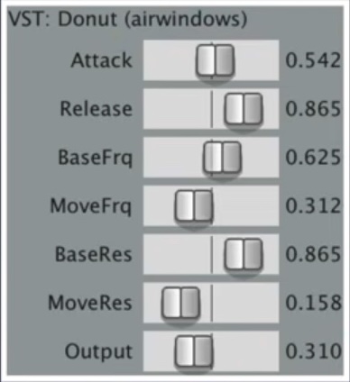 Airwindows「Donut」音量ではなく“音色”を揺らす。エンベロープ駆動フィルター｜DTMプラグインセール