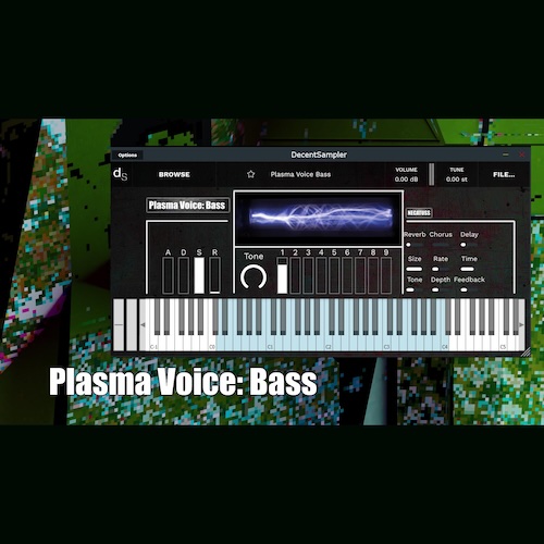 Necatuss「Plasma Voice: Bass」プラズマと電気サージから生まれた波形を収録した実験的ベース音源｜DTMプラグインセール