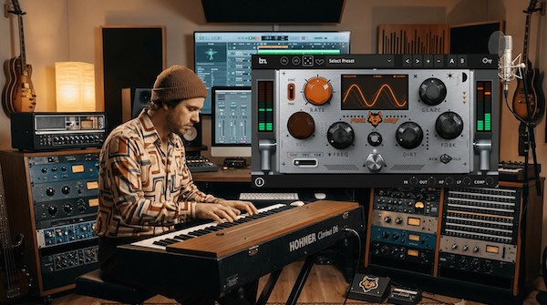 BeatSkillz「FunkWolf」ヴィンテージ・フェイザー×母音モーフで“喋る”質感まで作れる、OSC/ENV/Vowelの3モード搭載モジュレーションFX｜DTMプラグインセール