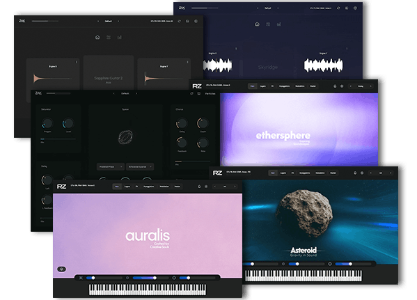 ZAK Sound「Cinematic Bundle」有機的パッド・ボーカルテクスチャ・ウェーブテーブルシンセを網羅し、映画やゲーム音楽に映える奥行きあるサウンドを構築できる6製品バンドル｜DTMプラグインセール