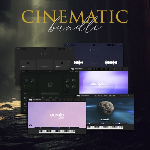 ZAK Sound「Cinematic Bundle」有機的パッド・ボーカルテクスチャ・ウェーブテーブルシンセを網羅し、映画やゲーム音楽に映える奥行きあるサウンドを構築できる6製品バンドル｜DTMプラグインセール