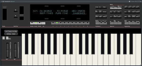 Sojus Records「Ensoniq SD-1 32-Voice VST Emulation」1990年の名機をDAWに完全移植!MAMEベースでハードウェア挙動まで再現した、本格派SD-1エミュレーション|DTMプラグインセール