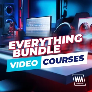 W. A. Production「Everything Bundle Video Courses」87本の動画で基礎から応用まで完全網羅！音楽制作・サウンドデザイン・ミックスを体系的に学べる総合トレーニングバンドル｜DTMプラグインセール