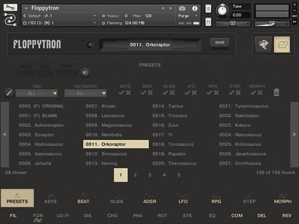 Sampleso「Floppytron」フロッピーディスクドライブの実機動作音を本気でサンプリング!テンポ同期・モーフィング・ステップ制御まで搭載した異色のサウンドデザイン音源|DTMプラグインセール