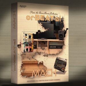 Audiofier「OrBEATal Mach」クラシックな808や909といった名機ドラムマシンを大胆に再構築し、3レイヤー構造と3D空間設計によって映画級の迫力と奥行きを実現するシネマティック・パーカッション音源｜DTMプラグインセール