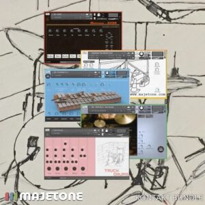 Majetone「Majetone Everything Kontakt Bundle」アルミトラック内で録音した爆発的ドラムや日用品パーカッションを収録！個性で差をつけるKontakt音源バンドル｜DTMプラグインセール