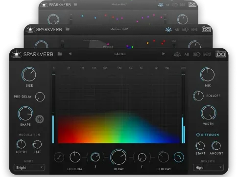 UVI「Sparkverb」プリセットを“視覚的に探索”できる新発想！直感的なスペクトラム操作で帯域別ディケイまで自在に設計できる、次世代型リバーブ｜DTMプラグインセール