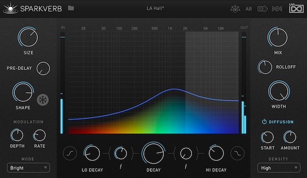UVI「Sparkverb」プリセットを“視覚的に探索”できる新発想！直感的なスペクトラム操作で帯域別ディケイまで自在に設計できる、次世代型リバーブ｜DTMプラグインセール