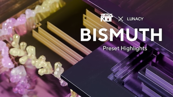 Lunacy「Bismuth」音をプリズム分解して“メロディ化”する!コードパネル×共鳴フィルターで、原音から隠れたハーモニーを引き出すエフェクトツール