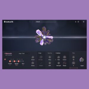 Lunacy「Bismuth」音をプリズム分解して“メロディ化”する！コードパネル×共鳴フィルターで、原音から隠れたハーモニーを引き出すエフェクトツール