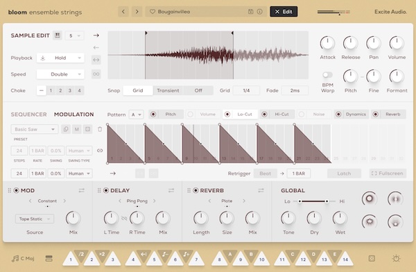 Excite Audio「Bloom Ensemble Strings」フル弦楽オーケストラの“シネマ感と感情”を即レイヤーできる、Bloomシリーズ初のクラシック/オーケストラ特化アンサンブル音源|DTMプラグインセール