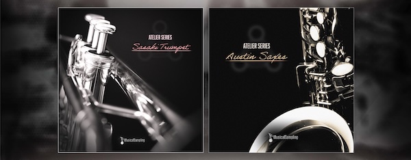Musical Sampling「Atelier Series Austin Bundle」打ち込みでもここまで自然に歌う!レガート遷移とビブラート表現に徹底的にこだわったトランペット&サックス音源バンドル|DTMプラグインセール