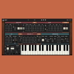 AudioThing「JULY」80年代初頭の名アナログ・ポリシンセを実機レベルで再現！DCOの挙動からコーラスのきらめきまで追い込んだ“生きてる”クラシックサウンド｜DTMプラグインセール