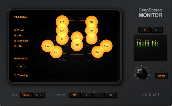 Leson「DeepStereo Monitor」ヘッドホンだけで最大32チャンネルを立体再現!自宅スタジオやモバイル環境でも妥協しない、透明な音像で空間定位を確認できるモニタリングツール|DTMプラグインセール