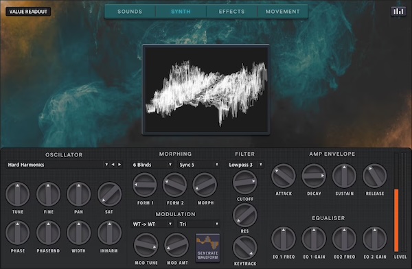 Zero-G「Morphology Evolved」浮遊するテクスチャ、揺らぐパッド、変化し続ける音像！映像音楽とアンビエント制作に最適な進化系音源｜DTMプラグインセール
