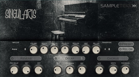 Sampletekk「Singularis」1950〜60年代の録音スタイルを忠実に再現!テープサチュレーションの温かみとモノラルの芯を備えたヴィンテージ・ピアノ音源|DTMプラグインセール