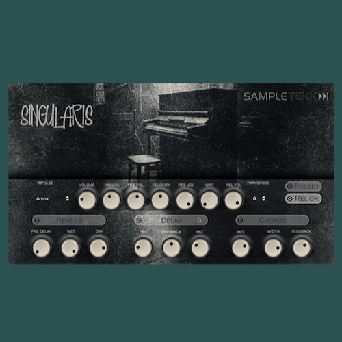 Sampletekk「Singularis」1950〜60年代の録音スタイルを忠実に再現！テープサチュレーションの温かみとモノラルの芯を備えたヴィンテージ・ピアノ音源｜DTMプラグインセール