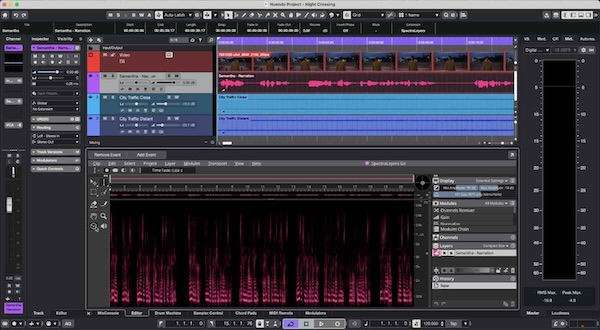 Steinberg「Nuendo 15」台詞明瞭度を可視化する業界初のAnalyzer Track搭載!効率化されたワークフローと拡張された制御がもたらす、スムーズなミキシングと高度なセッション管理が可能な次世代DAW|DTMプラグインセール