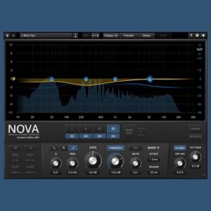 Tokyo Dawn Labs「TDR Nova」ドラム・ボーカル・マスターに最適！1つでEQ・コンプレッサー・マルチバンド処理を実現する高機能プラグイン｜DTMプラグインセール