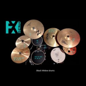 FX-Mechanics「Black Widow Drums」アンビソニック録音とハイブリッドミキシングで実現する立体的なスタジオ品質ドラムサウンド｜DTMプラグインセール