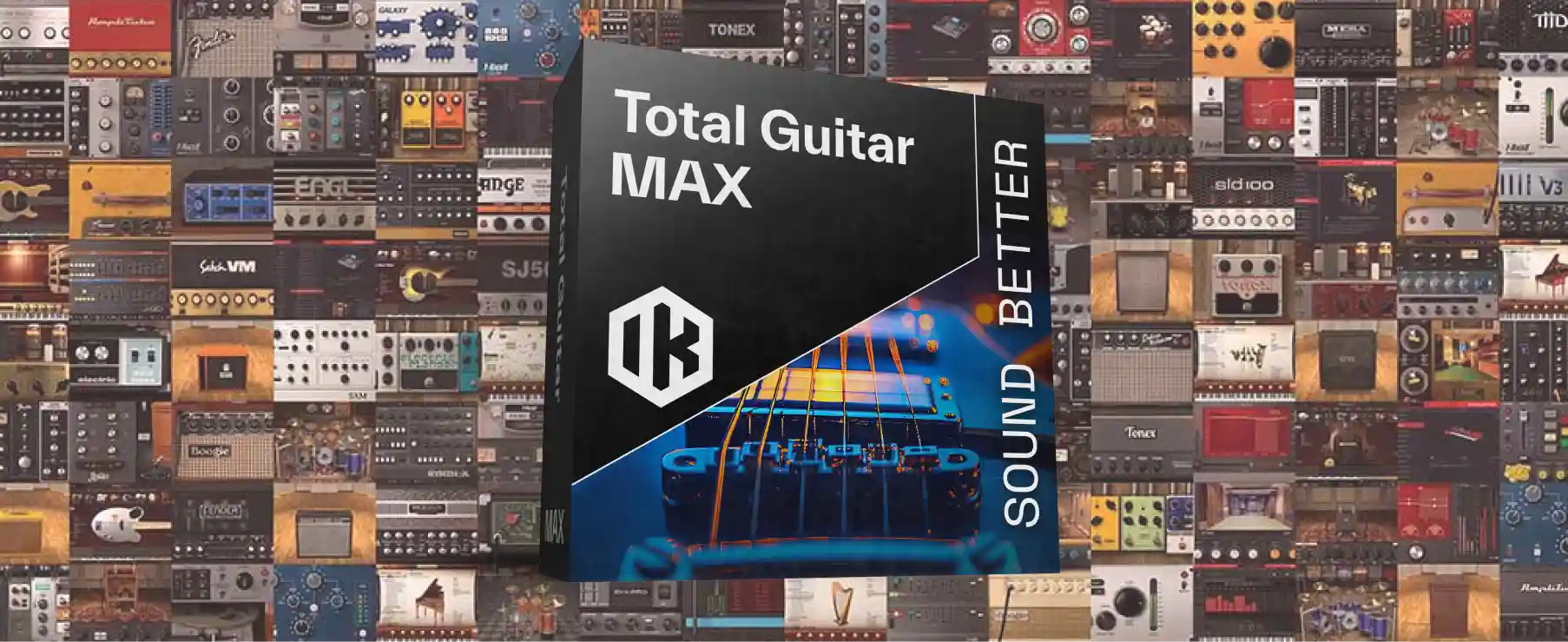 IK Multimedia「TOTAL Guitar MAX」ベースもドラムも妥協しないギター制作へ！高精度アンプモデリングからAIキャプチャー、物理モデリングベース／ドラムまで網羅した総合ギター制作バンドル｜DTMプラグインセール